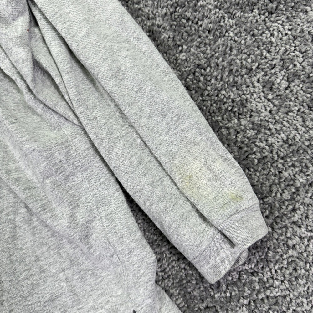 Cadre Athletic Shirt Mens XL Gray Long Sleeve 24 Jersey Football Graphic Casual - Picture 9 of 12